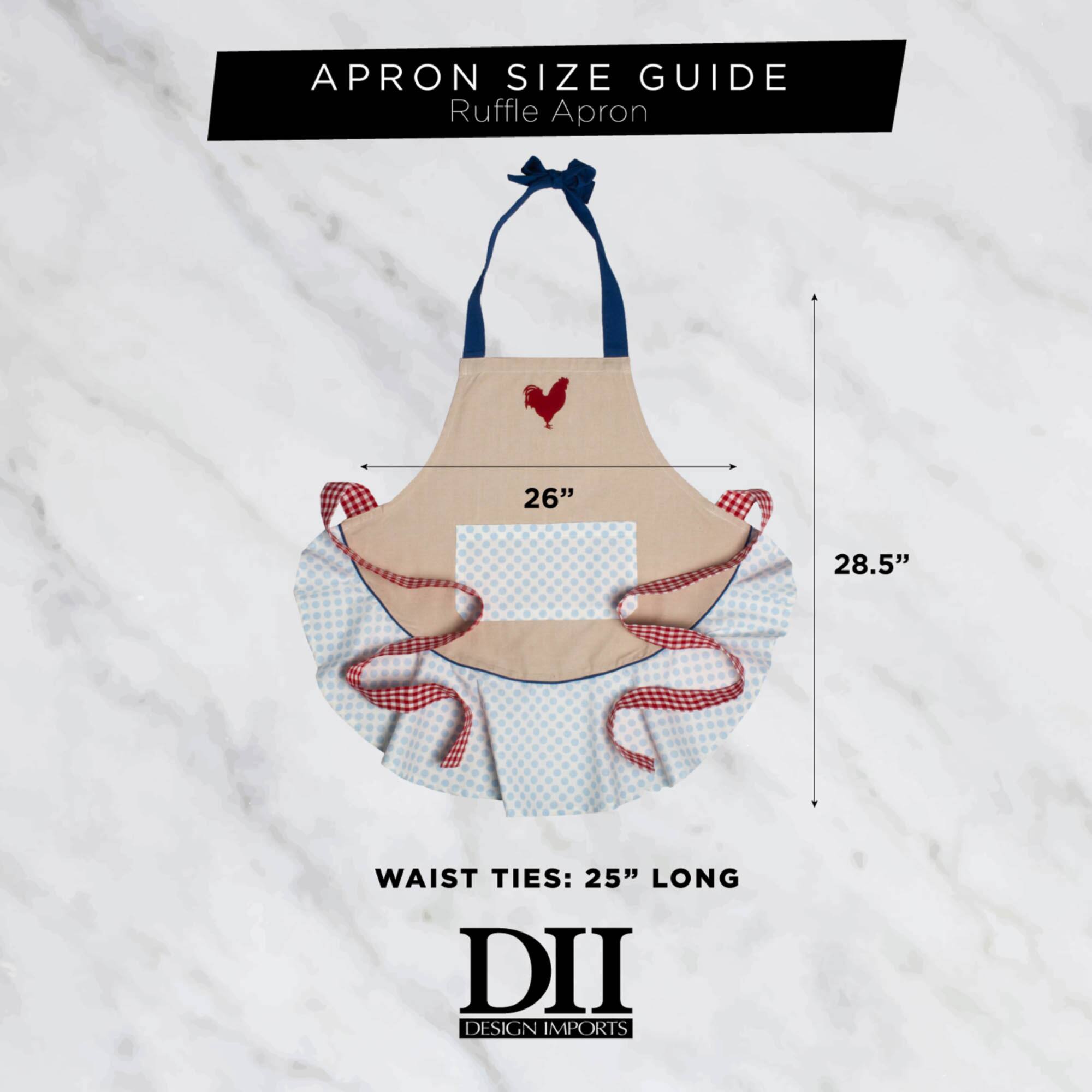 Mrs. Always Right Ruffle Apron